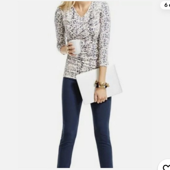 CAbi double drape top - Picture 2 of 8